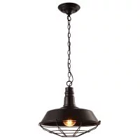 Светильник подвесной Arte Lamp Pandora E27 60 Вт 2 кв.м (A9183SP-1BK)