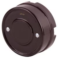 Коробка распределительная Werkel Ретро накладная коричневая (a051059)