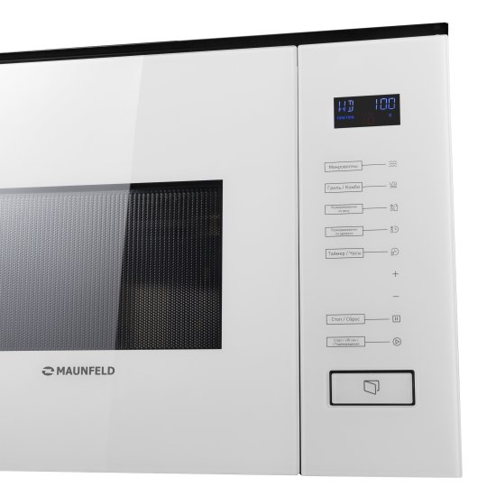 Микроволновая Печь Maunfeld Mbmo.20.8gw Встраиваемая 20 Л 59.5x38.2x35 См Сенсорное Управление Цвет Белый