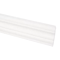 Плинтус потолочный полистирол Classic-3 белый 50x50x2000 мм