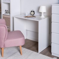 Стол письменный Праксис 80x75x50 см Кдсп цвет белый