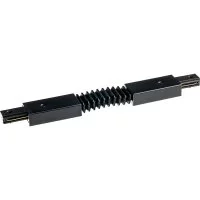 Коннектор для однофазного шинопровода гибкий Ritter Artline черный (59752 4)