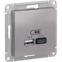 Usb розетка Systeme Electric AtlasDesign