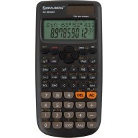 Калькулятор инженерный BRAUBERG Sc-82msс (165x84 мм), 240 функций, 10+2 разрядов, двойное питание