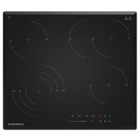 Электрическая варочная панель Maunfeld CVCE594SSMDBK LUX 59 см 4 конфорки цвет черный