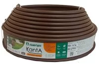 Бордюр садовый Kanta 10x0.1 м коричневый полиэтилен