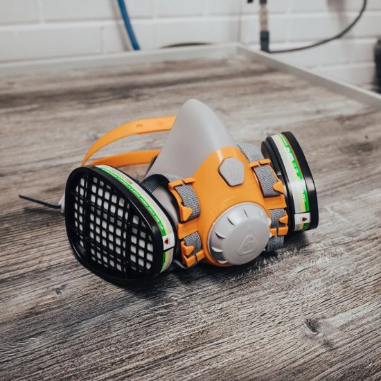 Полумаска Jeta Safety FFP3 с фильтрами в комплекте (J-SET 6500-M)