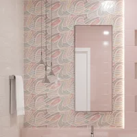 Плитка настенная Azori Brillo Struttura 20.1x50.5 см 1.32 м² глянцевая цвет разноцветный