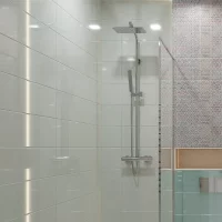 Плитка настенная Azori Brillo Pistacho 20.1x50.5 см 1.52 м² глянцевая цвет зеленый