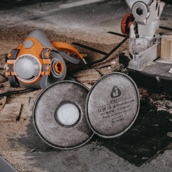 Полумаска Jeta Safety FFP3 с фильтрами в комплекте (WeldKit6500-M)