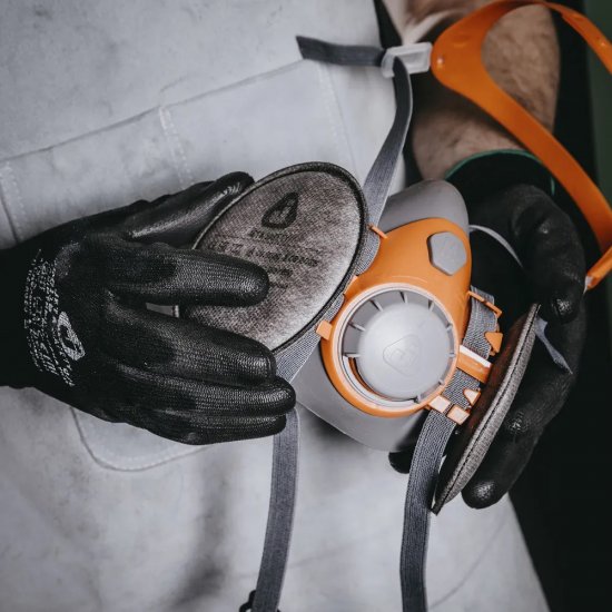Полумаска Jeta Safety FFP3 с фильтрами в комплекте (WeldKit6500-M)