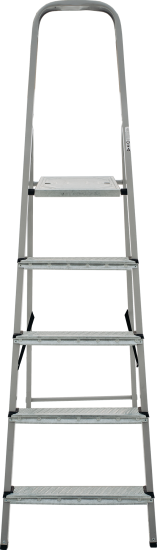 Стремянка Новая Высота Kroft 1150 5 ступеней сталь