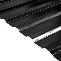 Профнастил С20 0.35 мм 1150x2000 мм RAL 9005 черный