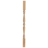 Балясина массив хвоя сорт Экстра Симметрия 50x50x900 мм