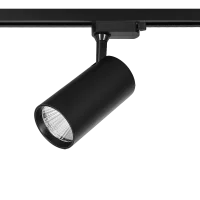Трековый светильник спот светодиодный Volpe ULB-Q276 32W/3000К 32 Вт однофазный цвет черный