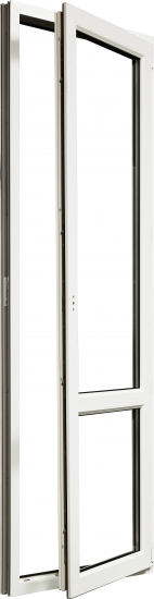 Балконная дверь ПВХ VEKA 2100x700 мм (ВxШ) правая однокамерный стеклопакет белый/белый