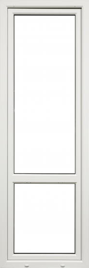 Балконная дверь ПВХ VEKA 2100x700 мм (ВxШ) правая однокамерный стеклопакет белый/белый