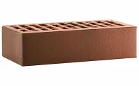 Кирпич облицовочный ЛСР M175 красный флэш темный гладкий 250x120x65 мм 1 НФ