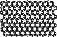 Газонная решетка Erfolg Green Parking 40x60x4 см цвет черный