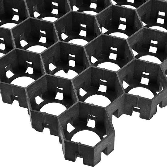 Газонная решетка Erfolg Green Parking 40x60x4 см цвет черный