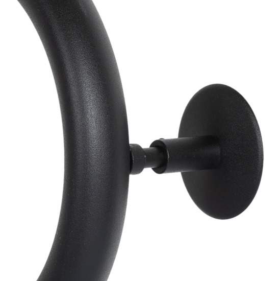 Полотенцесушитель электрический Equation 500x500 мм 50 Вт М-образный цвет черный