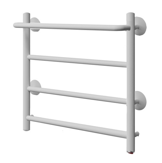 Полотенцесушитель электрический Equation 500x500 мм 50 Вт лесенка цвет белый