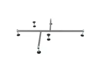 Каркас для душевого поддона Метакам Joy 1/4 круга 80x80 см