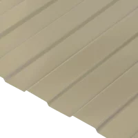 Профнастил С8 0.35 мм 1200x2000 мм RAL 1015 слоновая кость