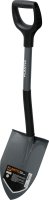 Лопата укороченная Plantic Terra Pro 81.5 см закаленная сталь с черенком
