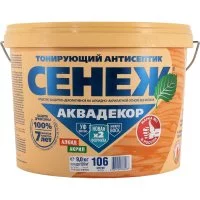 Антисептик для дерева СЕНЕЖ АКВАДЕКОР