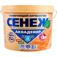 Антисептик для дерева СЕНЕЖ АКВАДЕКОР