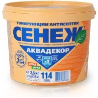 Антисептик для дерева СЕНЕЖ АКВАДЕКОР