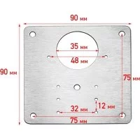 Пластины для ремонта петель Brante 101339