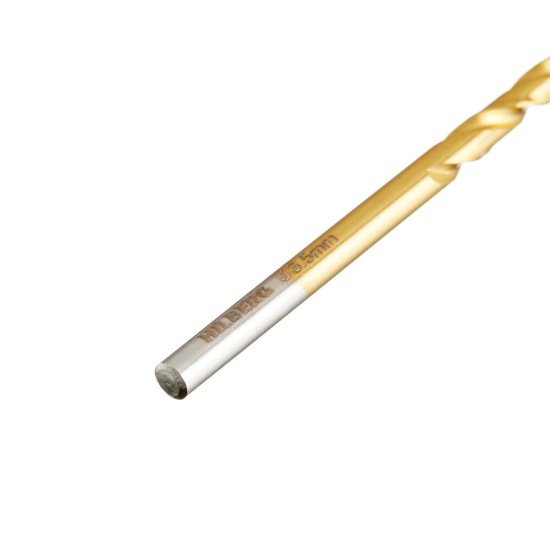 Сверло по металлу спиральное Hilberg 3,5х70 мм кобальтовое (2 шт.) (CO035)