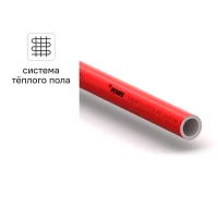 Труба из сшитого полиэтилена для теплого пола Rehau Therm S 11361403120 PE-Xa EVOH 17x2.0 мм PN10 бухта 120 м красная