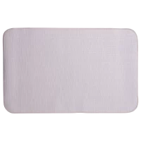 Коврик для ванной Swensa Canva 50x80 см цвет серый