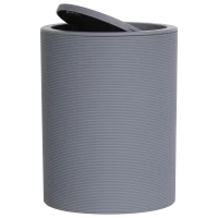 Контейнер для мусора Swensa Koi SWP-2415-GRY-06 5 л пластик цвет серый