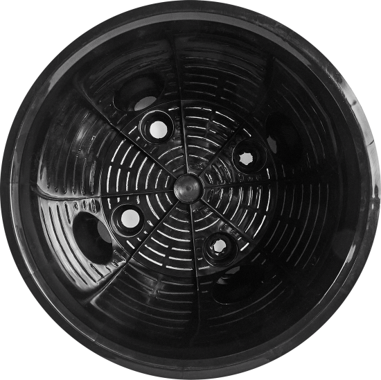 Горшок для цветов Ingreen London ø28 см v10.5 л пластик цвет белый жасмин