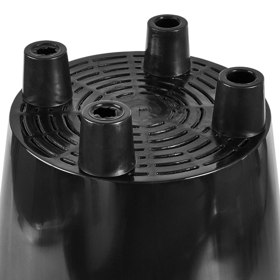 Горшок для цветов Ingreen London ø28 см v10.5 л пластик цвет белый жасмин