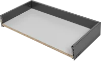 Ящик выдвижной Flowbox 60x10.4x30 см сталь/ЛДСП цвет антрацит