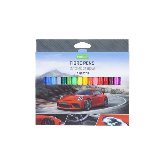Фломастеры Hatber ECO Скорость