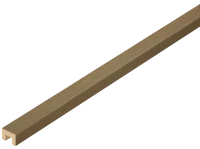 Рейка МДФ Дуб Тангент натуральный 280x3.5x2.5 см