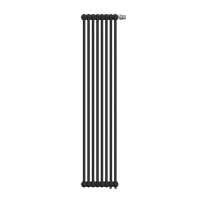 Радиатор трубчатый Rifar Tubog TUB 2180-08-DV1-AN 1735/66 8 секций нижнее подключение сталь антрацит