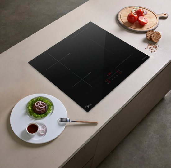 Индукционная варочная панель Midea MIH65782 52 см 4 конфорки цвет черный