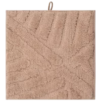 Коврик для туалета Swensa Noor 50x50 см цвет бежевый