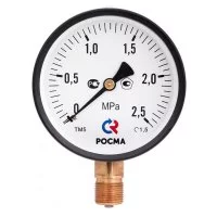 Манометр Росма ТМ-210Р.00 G1/4.2,5 радиальный 1/4 НР(ш) 4 бар d50 мм (40221)