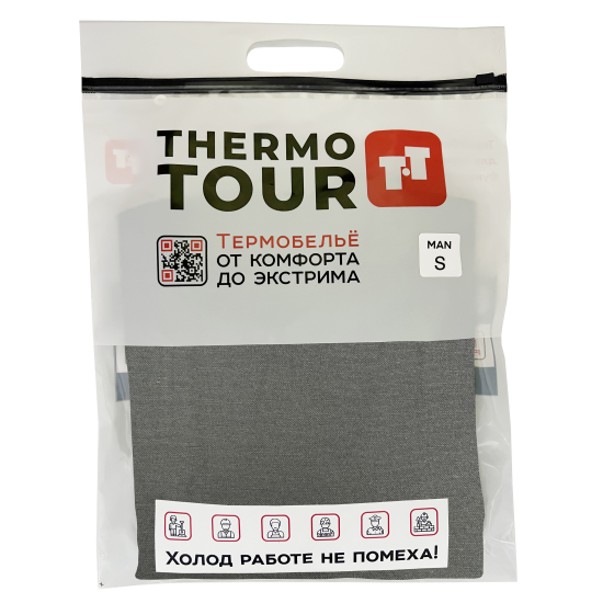 Комплект термобелья Thermotour М.8121/1 цвет черный размер S