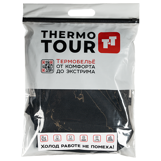 Комплект термобелья Thermotour М.8160 цвет черный размер М