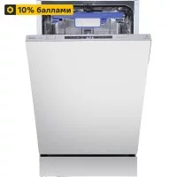 Встраиваемая посудомоечная машина Midea MID45S300I 45 см 6 программ цвет серебро