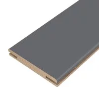 Добор дверной коробки телескопический Толедо 2 2070x100x10 мм Hard-Flex цвет серый графит